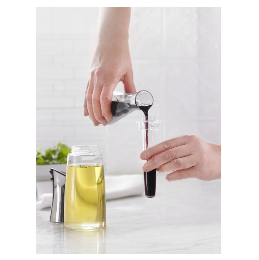 Trudeau Perfect Mix 2 In 1 Oil & Vinegar Bottle