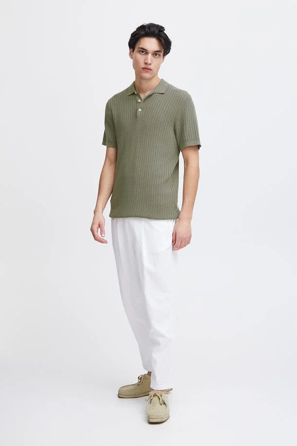 CFKARL STRUCTURED KNIT POLO