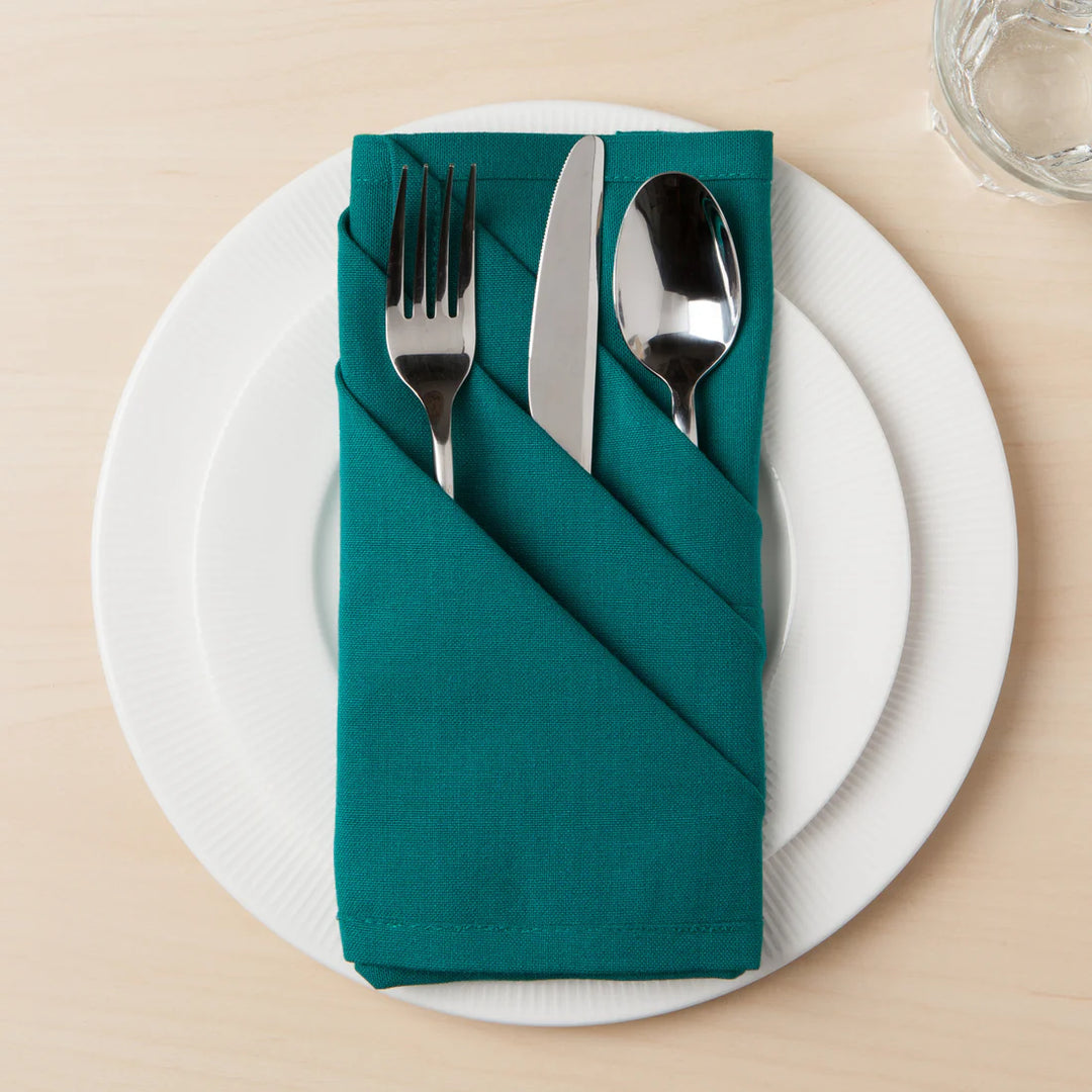 DANICA SET OF 4 SPECTRUM NAPKIN PEACOCK