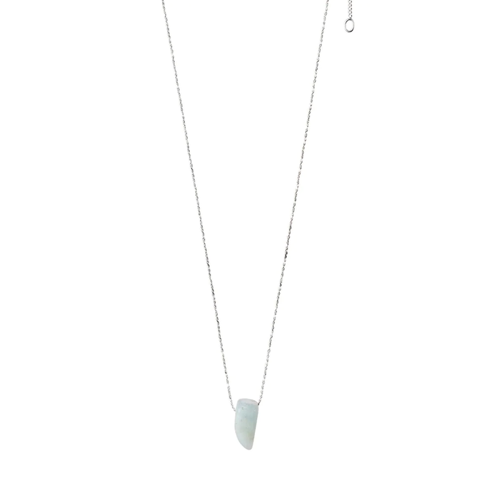 PILGRIM THROAT CHAKRA NECKLACE SILVER PLATED