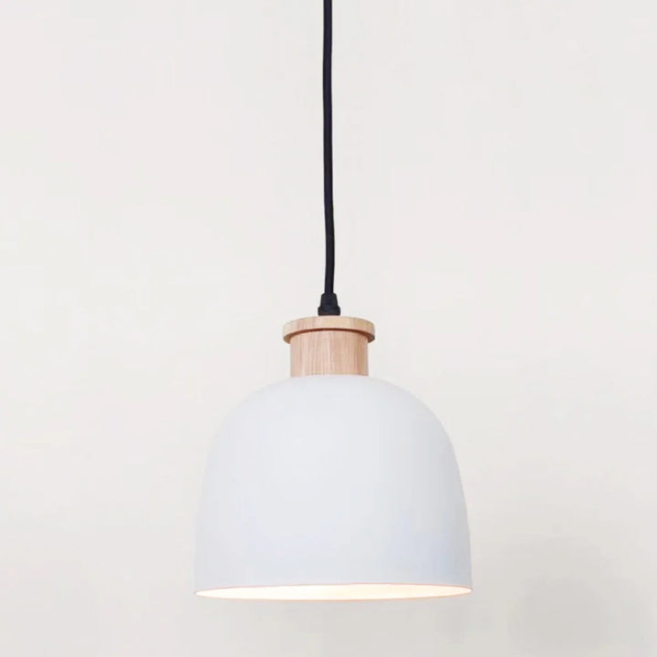 LUNA PENDANT LIGHT - WHITE 18X18X23CM