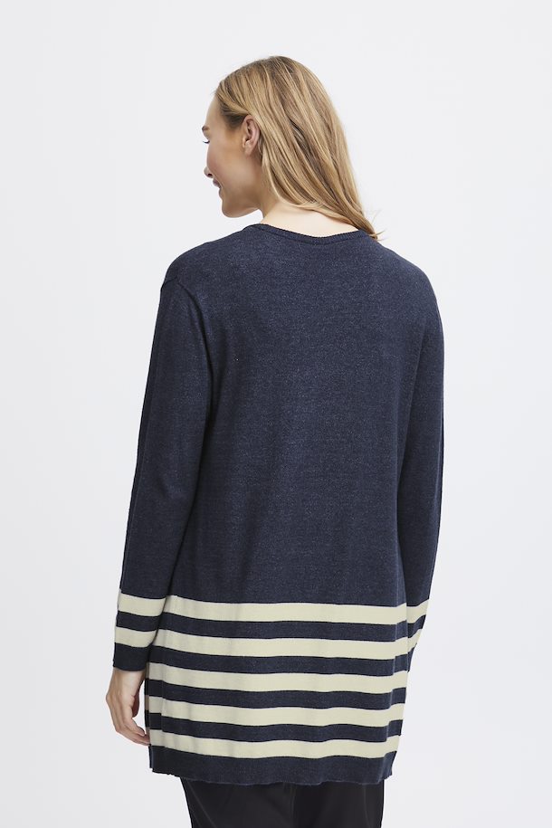 FRMELANI CARDIGAN "Navy Blazer Mix"