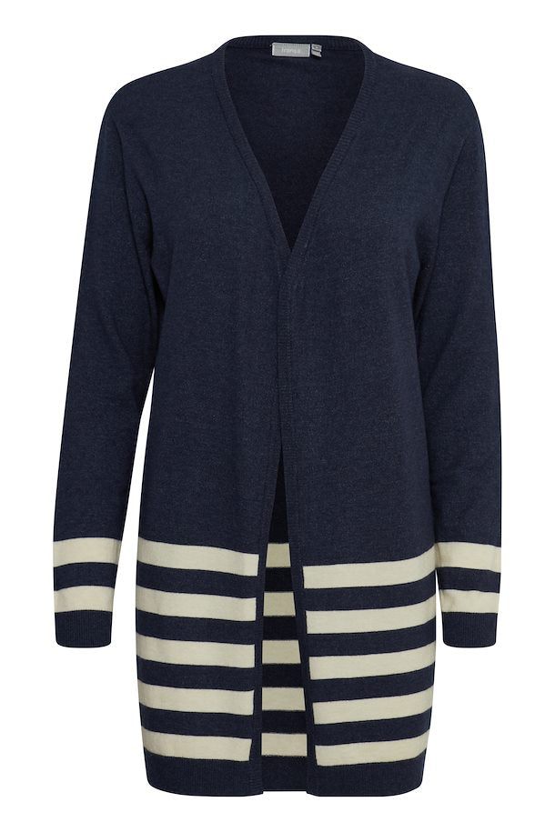 FRMELANI CARDIGAN "Navy Blazer Mix"