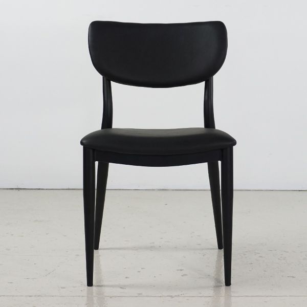 VENNIE STACKABLE METAL DINING CHAIR