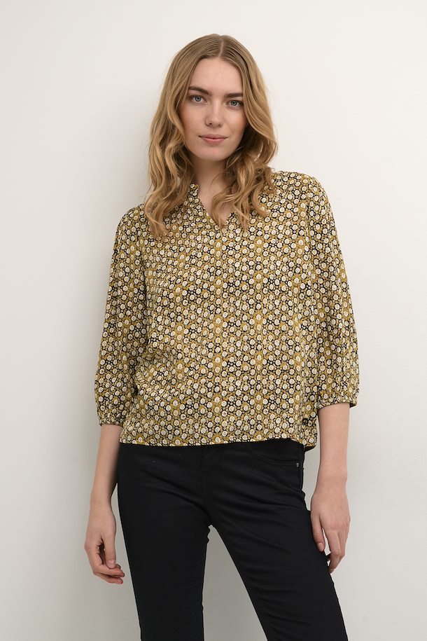 Cream Tiah Blouse