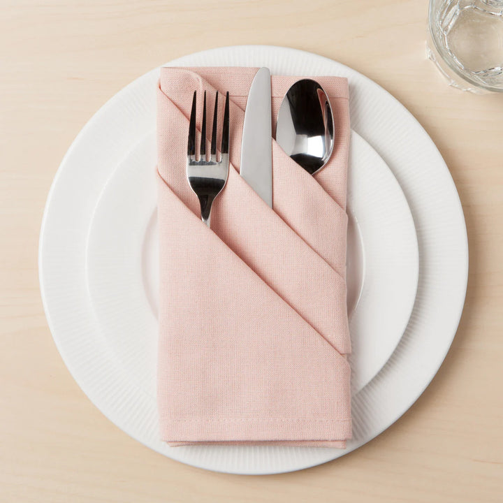 DANICA SET OF 4 SPECTRUM NAPKIN SHELL PINK