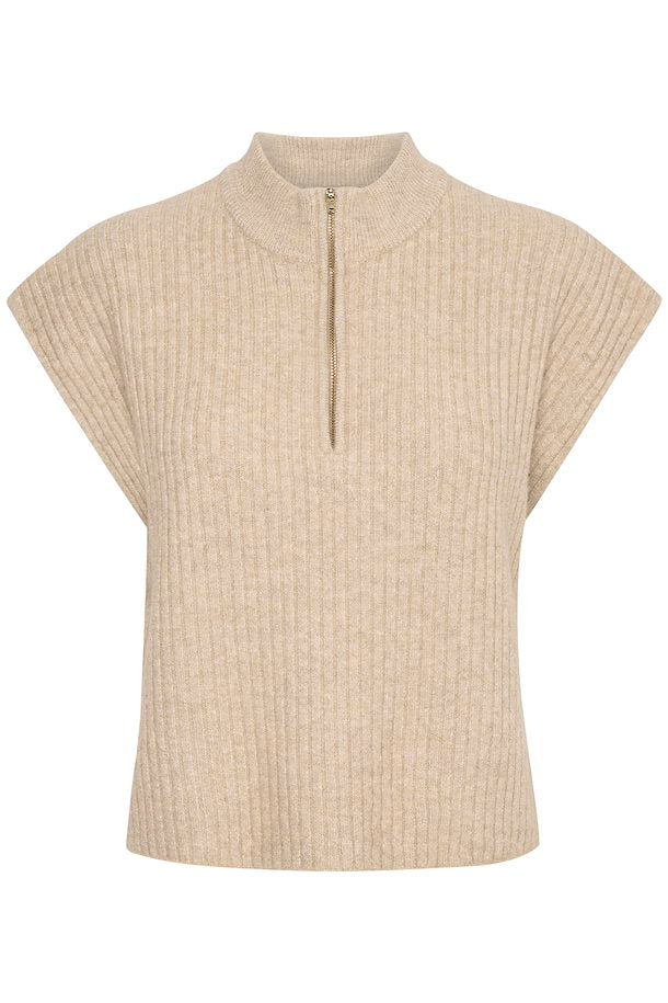 Cream Milja Knit Waistcoat
