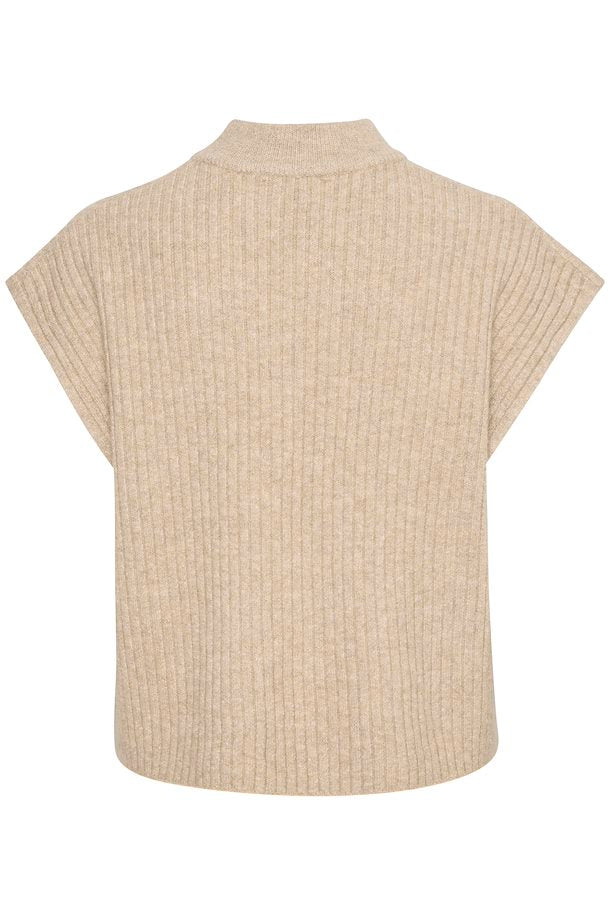 Cream Milja Knit Waistcoat