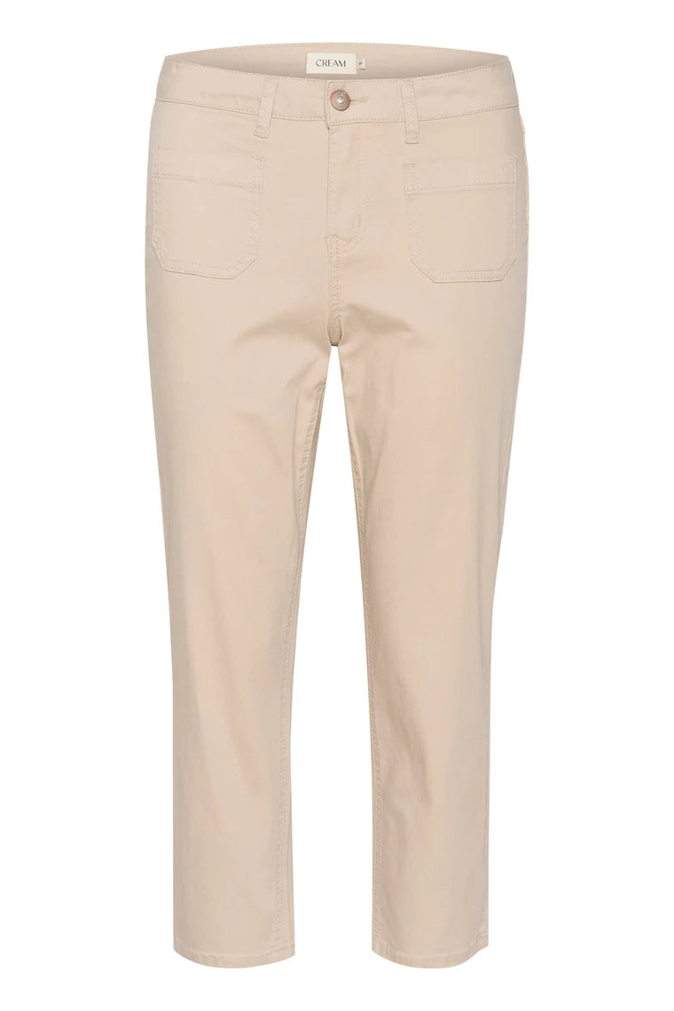 CRAnn 3/4 TWILL COCO FIT TROUSERS