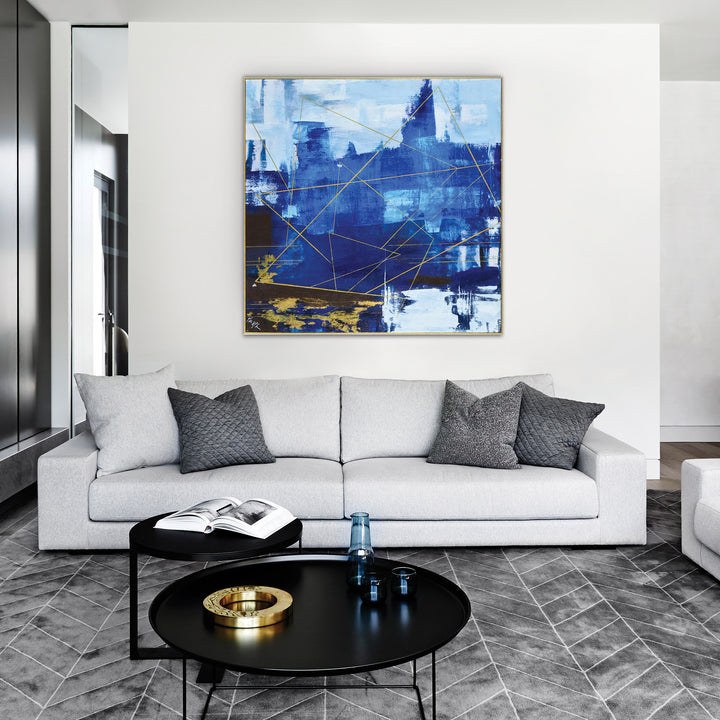 RENWIL BLUE DREAM PAINTING