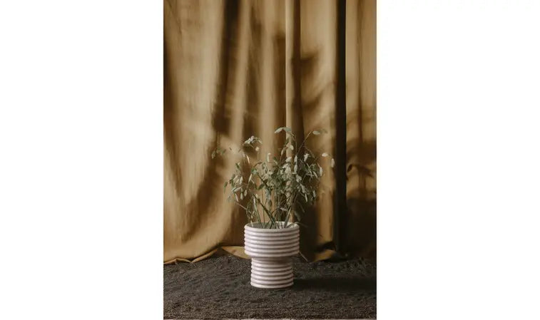OZEAN VASE - COASTAL WHITE