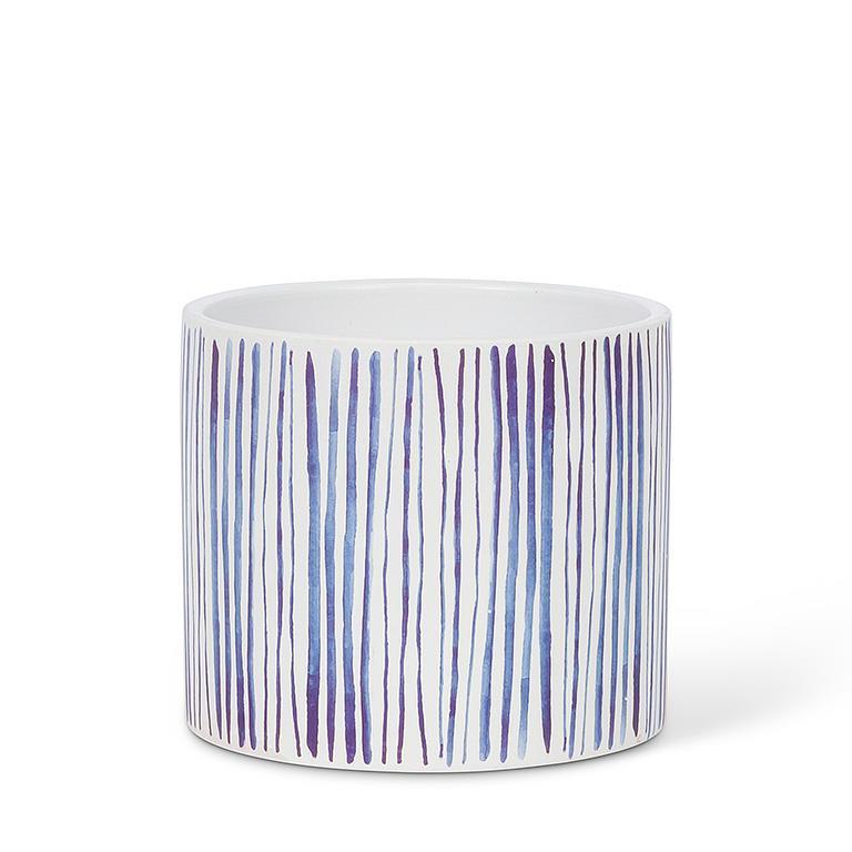 SMALL SHIBORI TIE DYE PLANTER