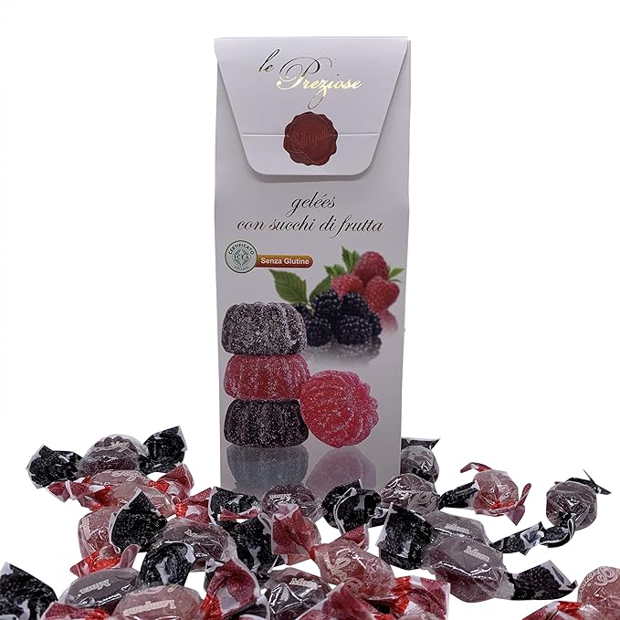 Le Preziose - Blackberry and Raspberry Jellies 200G