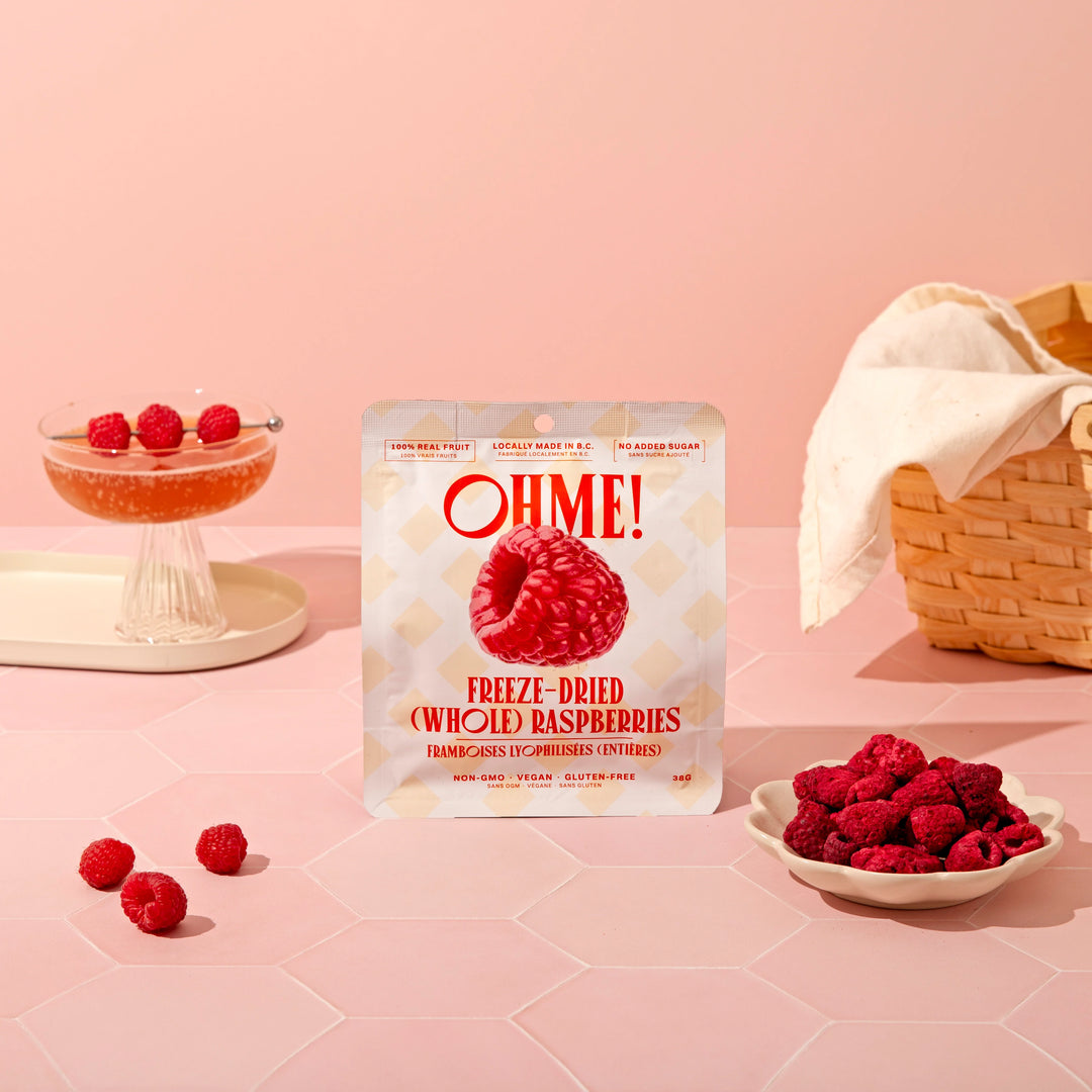FREEZE-DRIED RASPBERRIES (WHOLE)