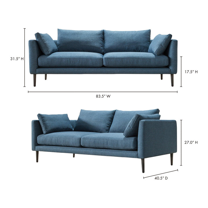 RAVAL SOFA "DARK BLUE"