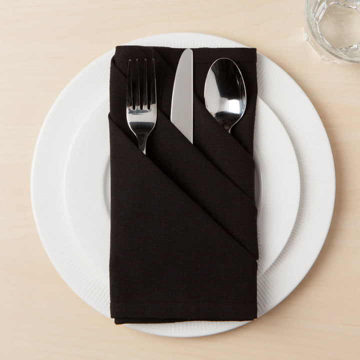 DANICA SET OF 4 SPECTRUM NAPKIN BLACK