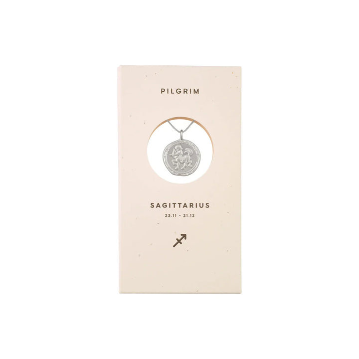 Sagittarius Horoscope Necklace "Silver"