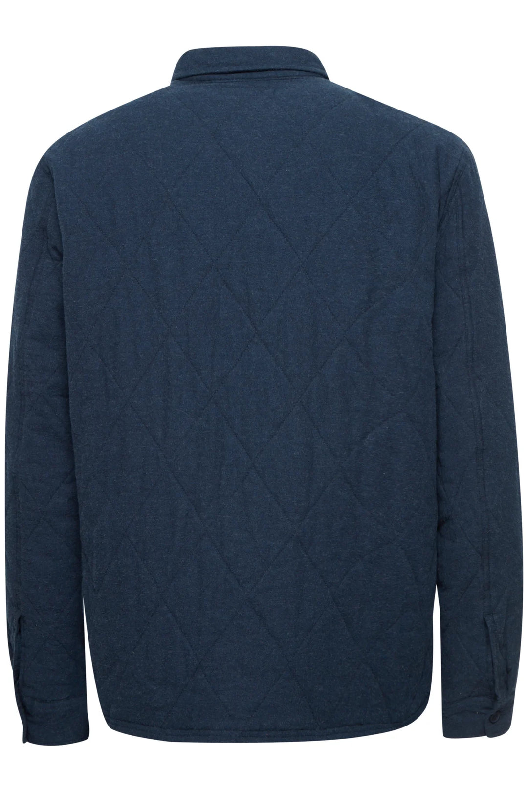NAVY QUILTED SHACKET