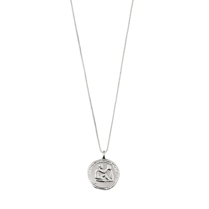 Aquarius Horoscope Necklace "Silver"