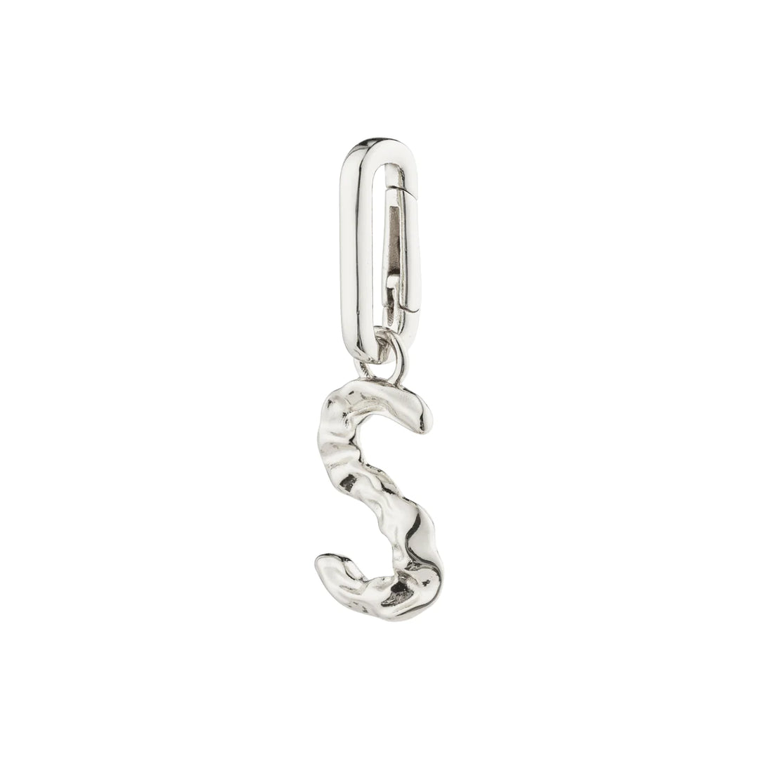 Pilgrim Charm Recycled Pendant S "Silver"