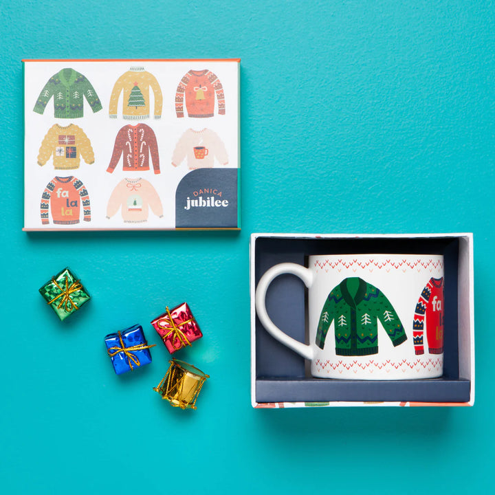 Danica Ugly Christmas Sweater Mug in a Box