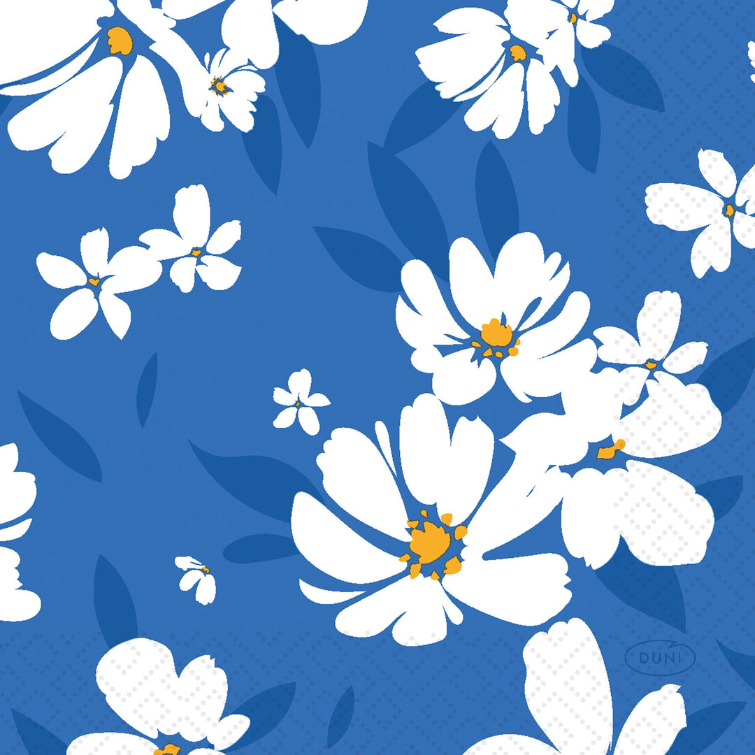 SUNNY DAY BLUE - COCKTAIL NAPKIN
