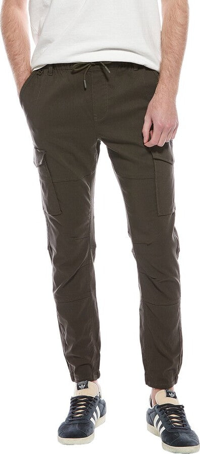 SUPER FLEX SOLID CARGO JOGGER - ARMY