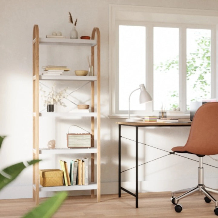 Umbra Bellwood Five Tier Shelf White