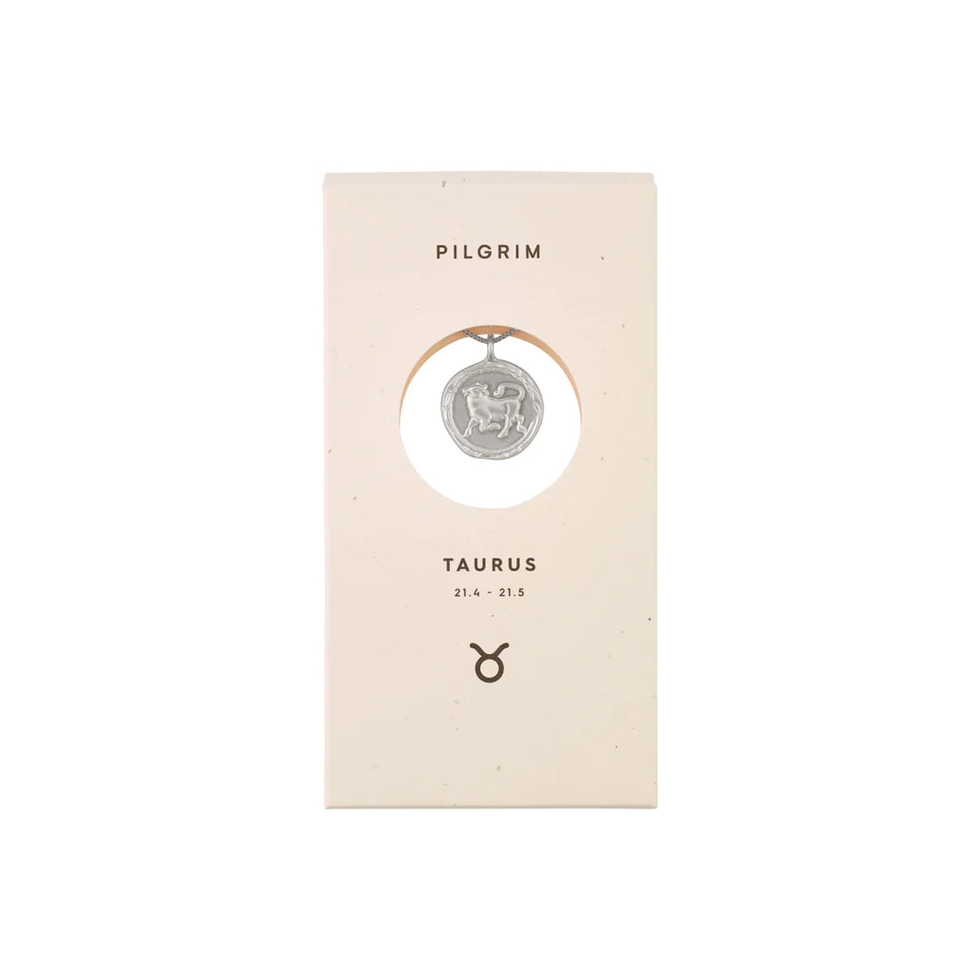 Taurus Horoscope Necklace "Silver"