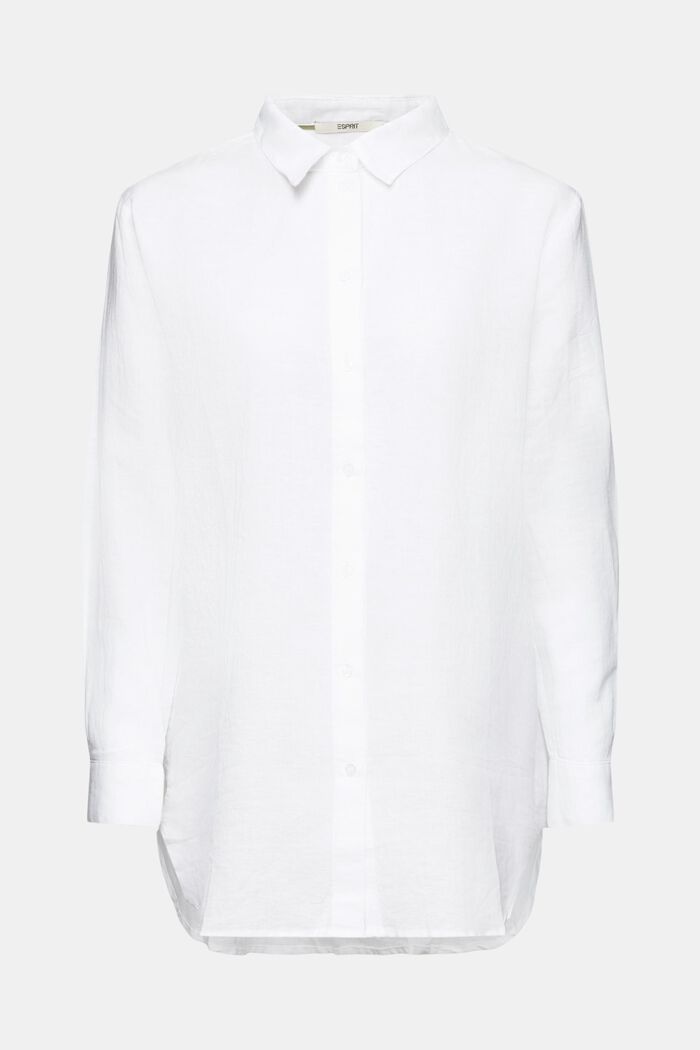 ESPRIT Linen-Cotton Tunic Blouse