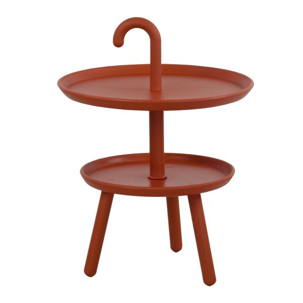 UMBRIA SIDE TABLE DARK ORANGE