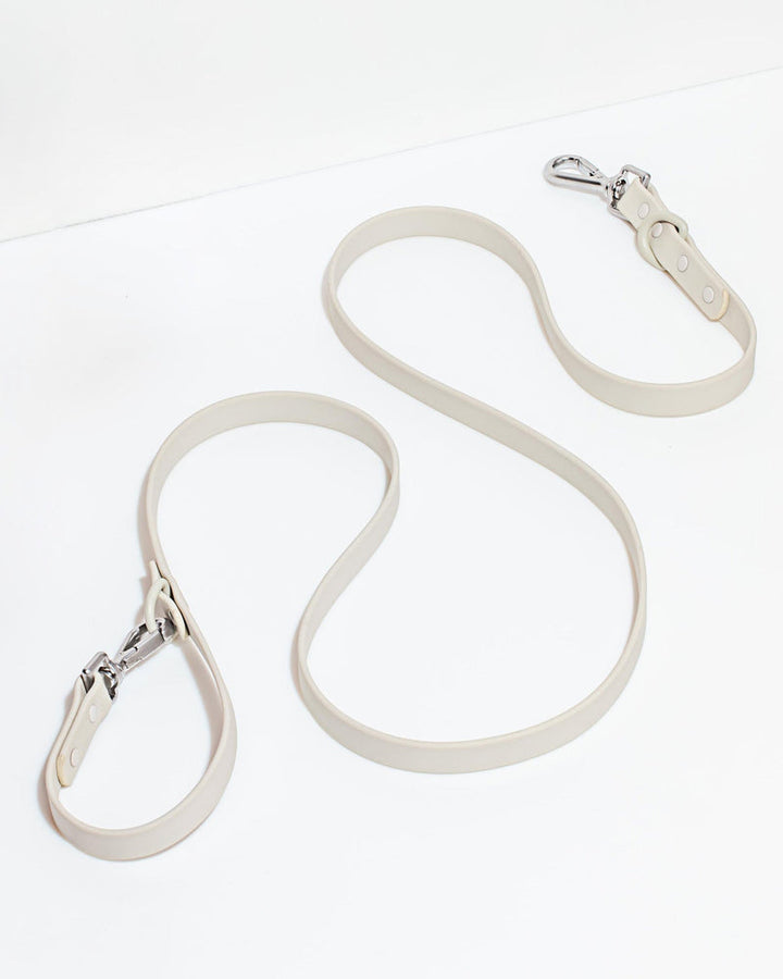 WILD ONE SMALL LEASH (LARGEUR DE LA SANGLE - 1/2", POIDS - 0.2 LBS) - GRIS