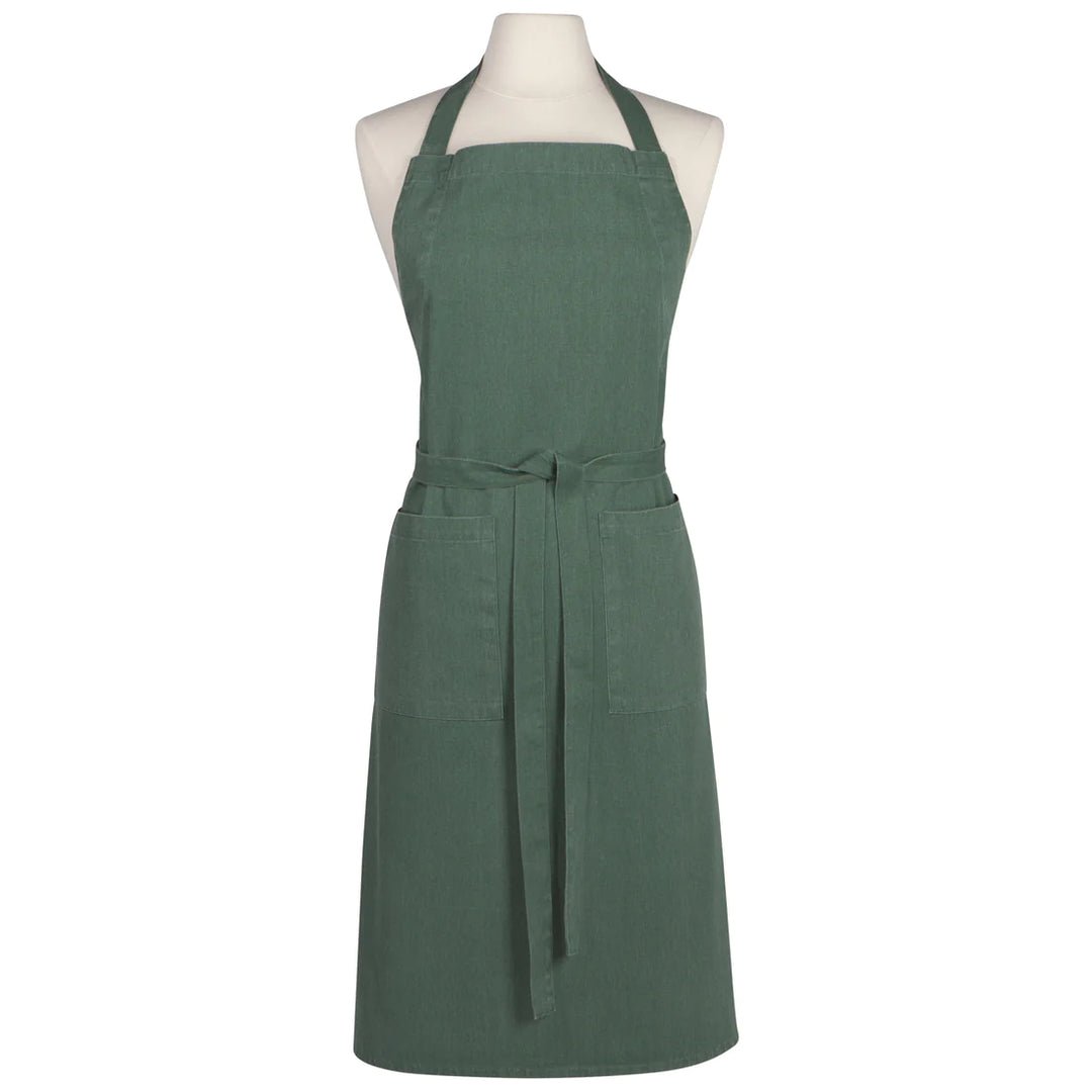 DANICA STONEWASH APRON JADE