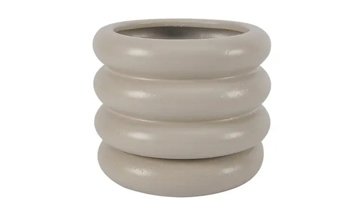 WAVA PLANTER LARGE - FLAT GREY