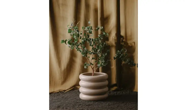 WAVA PLANTER LARGE - FLAT GREY