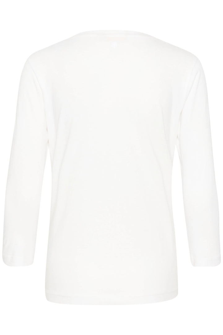 CRNAIA 3/4 SLEEVE SHIRT "Snow White"