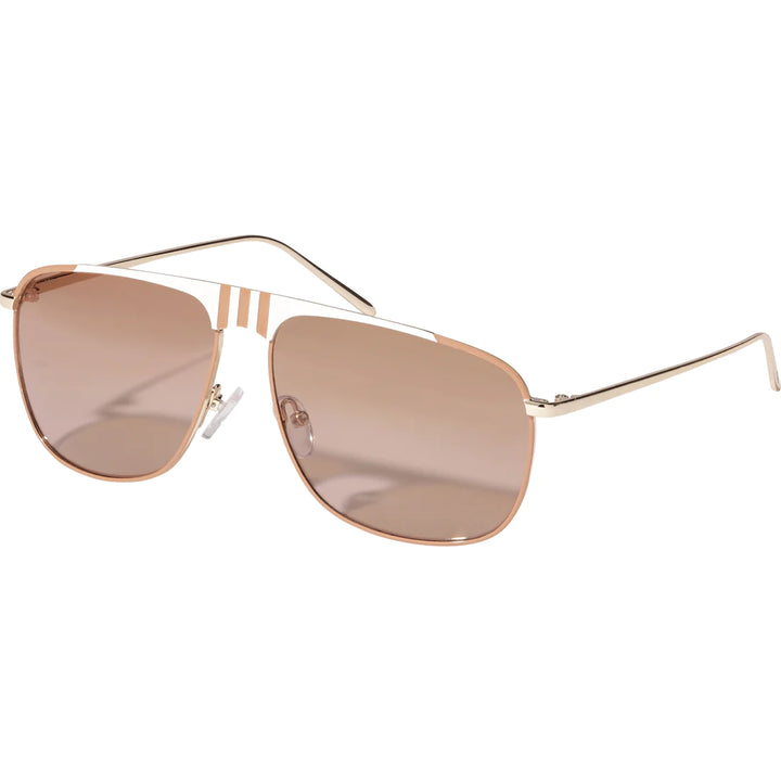 YANARA SUNGLASSES - BROWN/GOLD