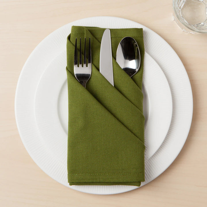 DANICA SET OF 4 SPECTRUM NAPKIN FIR GREEN