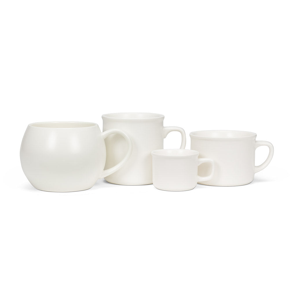 CLASSIC MATTE ESPRESSO CUP - WHITE