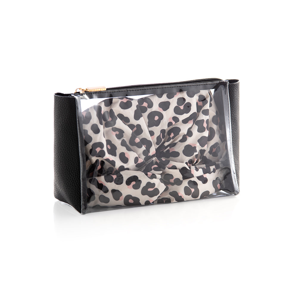 SHIRALEAH EDEN SHOWER CAP WITH ZIP POUCH SET