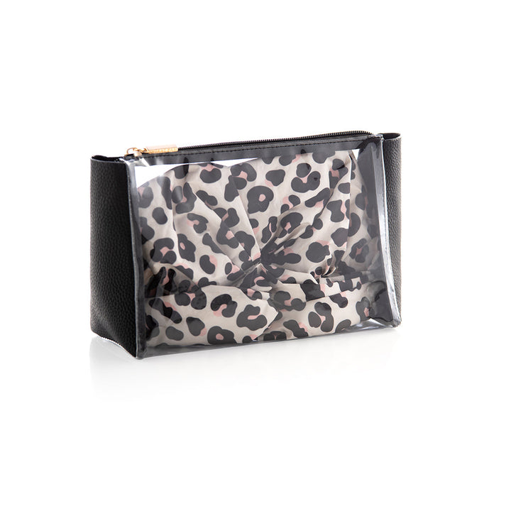 SHIRALEAH EDEN SHOWER CAP WITH ZIP POUCH SET