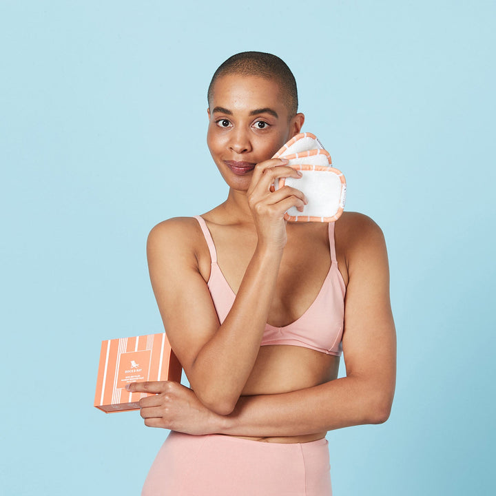 DOCK & BAY REUSABLE MAKEUP REMOVERS - SANDALWOOD TERRACOTTA