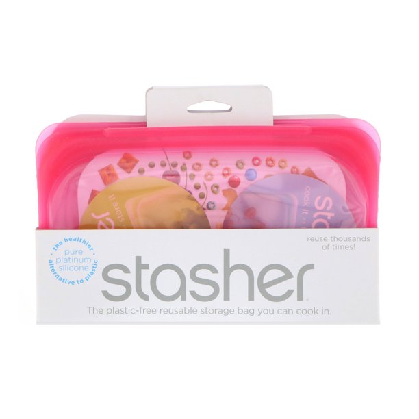 Stasher Reusable Silicone Snack Bag