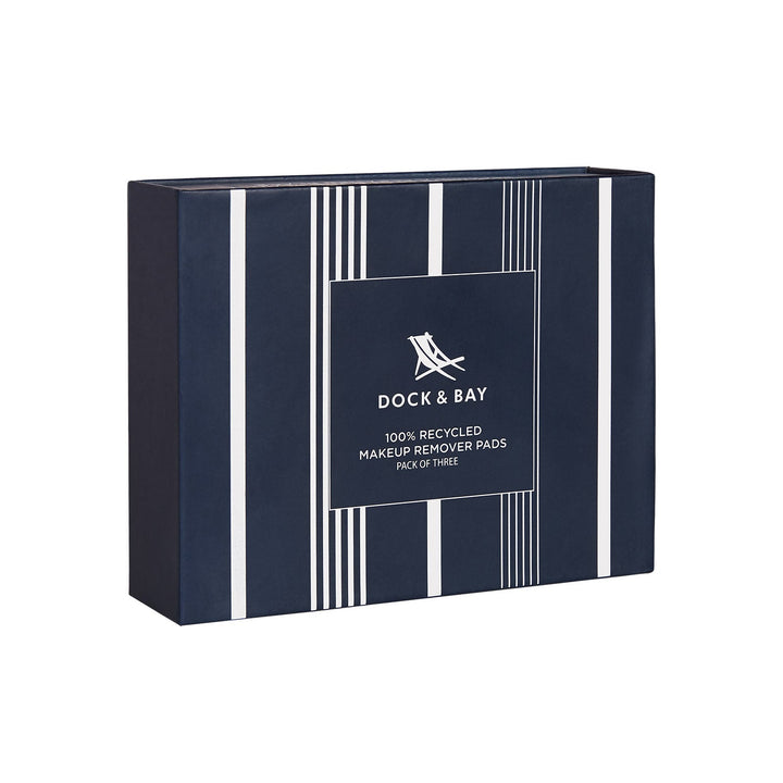 DÉMAQUILLANTS RÉUTILISABLES DOCK & BAY - PATCHOULI NAVY