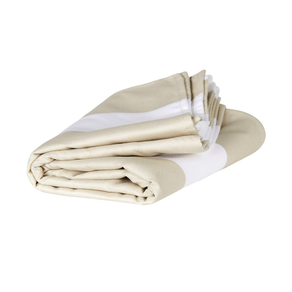 DOCK & BAY QUICK DRY TOWELS CABANA - BORA BORA BEIGE