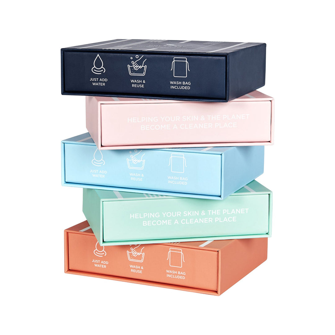 DÉMAQUILLANTS RÉUTILISABLES DOCK & BAY - PATCHOULI NAVY