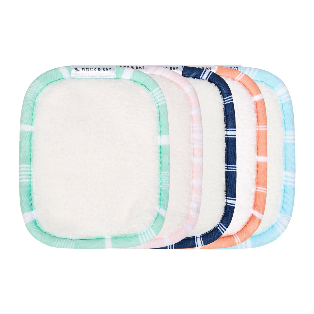 DÉMAQUILLANTS RÉUTILISABLES DOCK & BAY - PATCHOULI NAVY