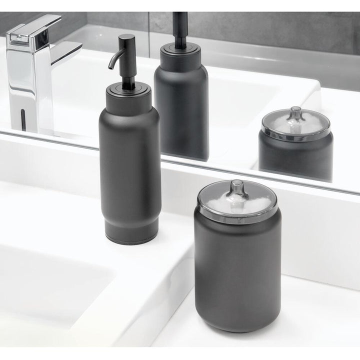 Austin Smoke & Matte Black Canister