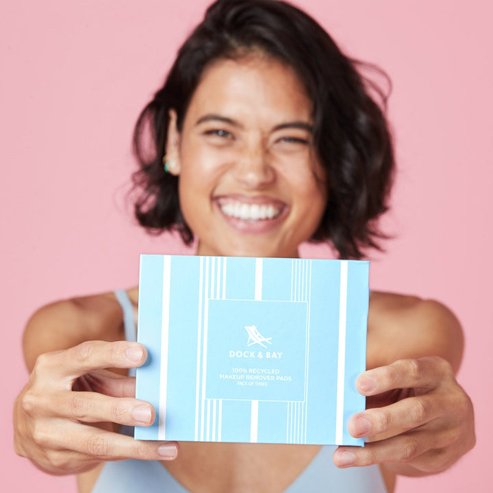 DOCK & BAY REUSABLE MAKEUP REMOVERS - CHAMOMILE BLUE