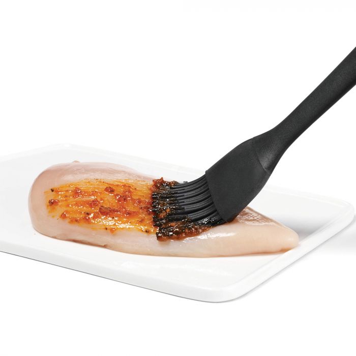 Gourmet STEEL - Brosse à badigeonner en silicone